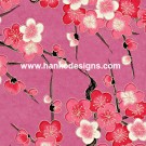 RCUme Pink Plum Blossom Splash Washi