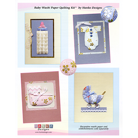 WPQ-011 Baby Washi Paper Quilting Kit