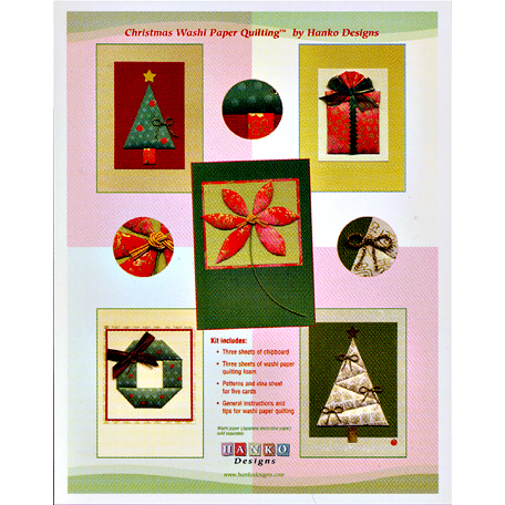 WPQ-003 Christmas Washi Paper Quilting Kit