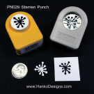 PN029 Stamen Paper Punch small - www.HankoDesigns.com 2014