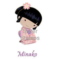 20 Minako SS0064 Sister Stamp - www.SisterStamps.com - Hanko Designs