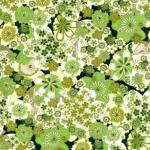 RA531 Green Splendor Japanese Yuzen Washi Paper www.HankoDesigns.com
