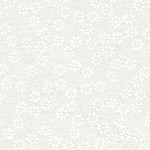 RKAW10565 White Satin Floral Washi - Hanko Designs