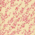 RKBMo72 Mauve Blooming Sakura Japanese Yuzen Washi Paper - www.HankoDesigns.com