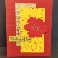 Thinking of You Layered card - www.HankoDesigns.com