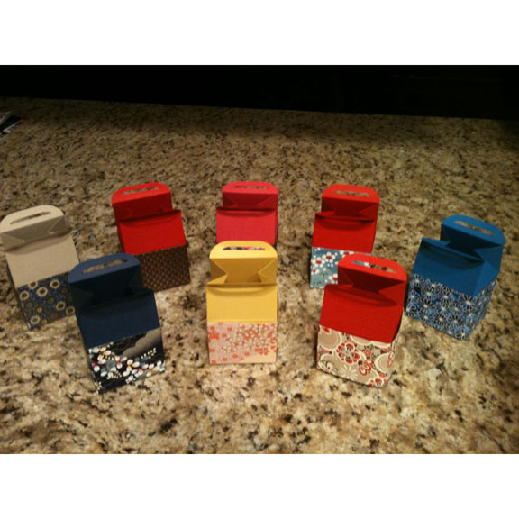 Mini Boxes June Kamigawachi Fresno Buddhist Church 2015
