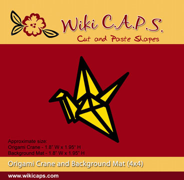 Origami Crane Die SDWCCRANE 2016 Wiki CAPS
