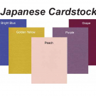 image for Linen Japanese Cardstock